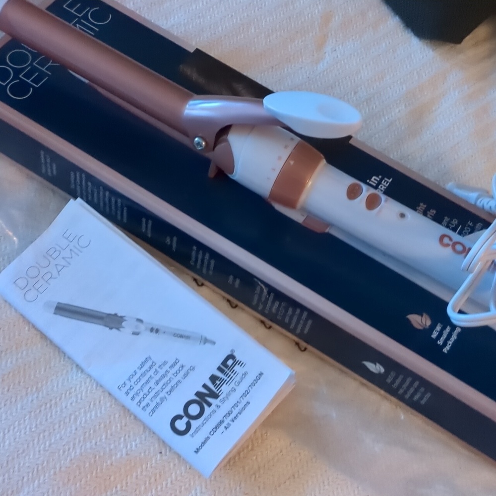 Conair Double Ceramic 3/4" Barrel Iron